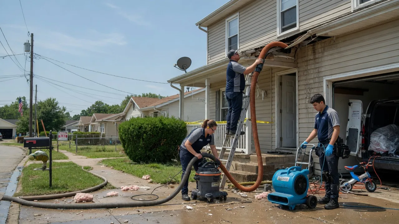 Water Damage Restoration in Dayton, PA near me